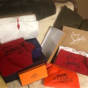 Christian Louboutin shoe boxes
